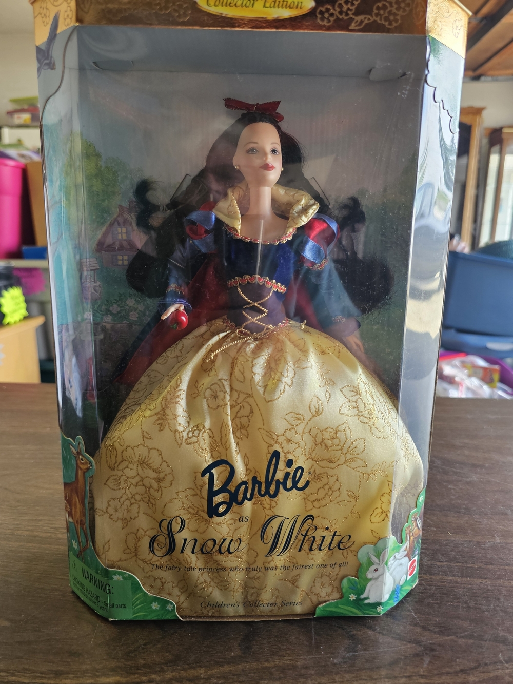 Barbie Snow White Kids Costume Doll - Gold & Blue 🤎🤎💙